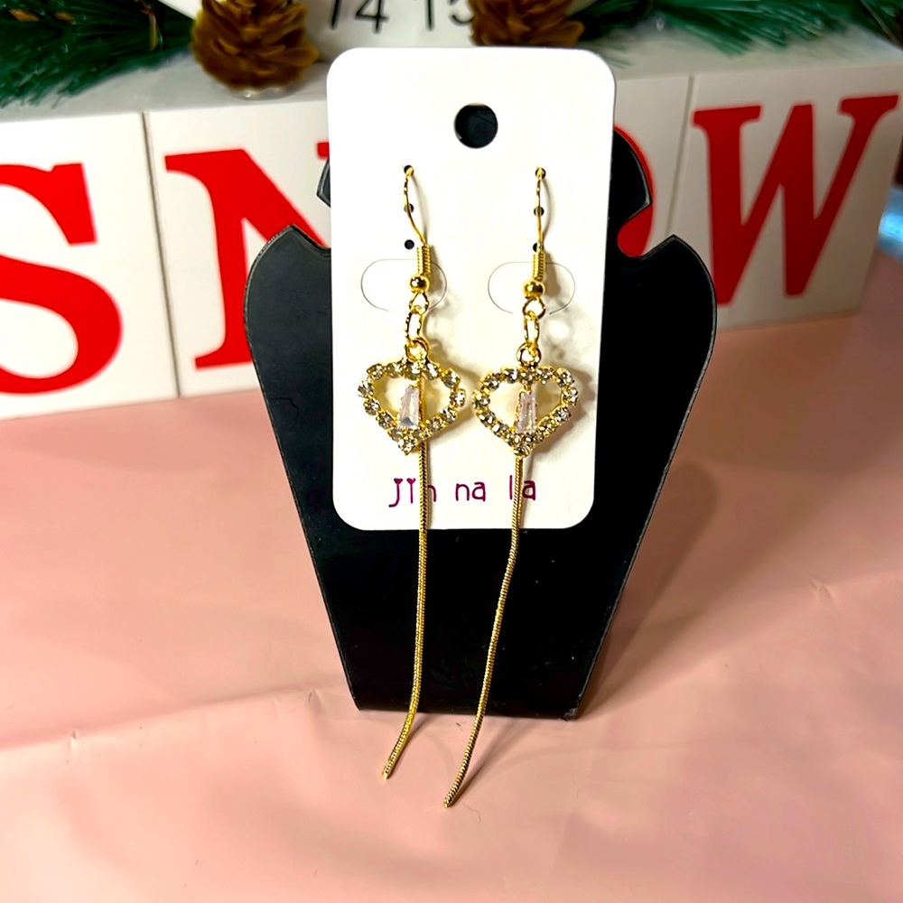 Drop earrings